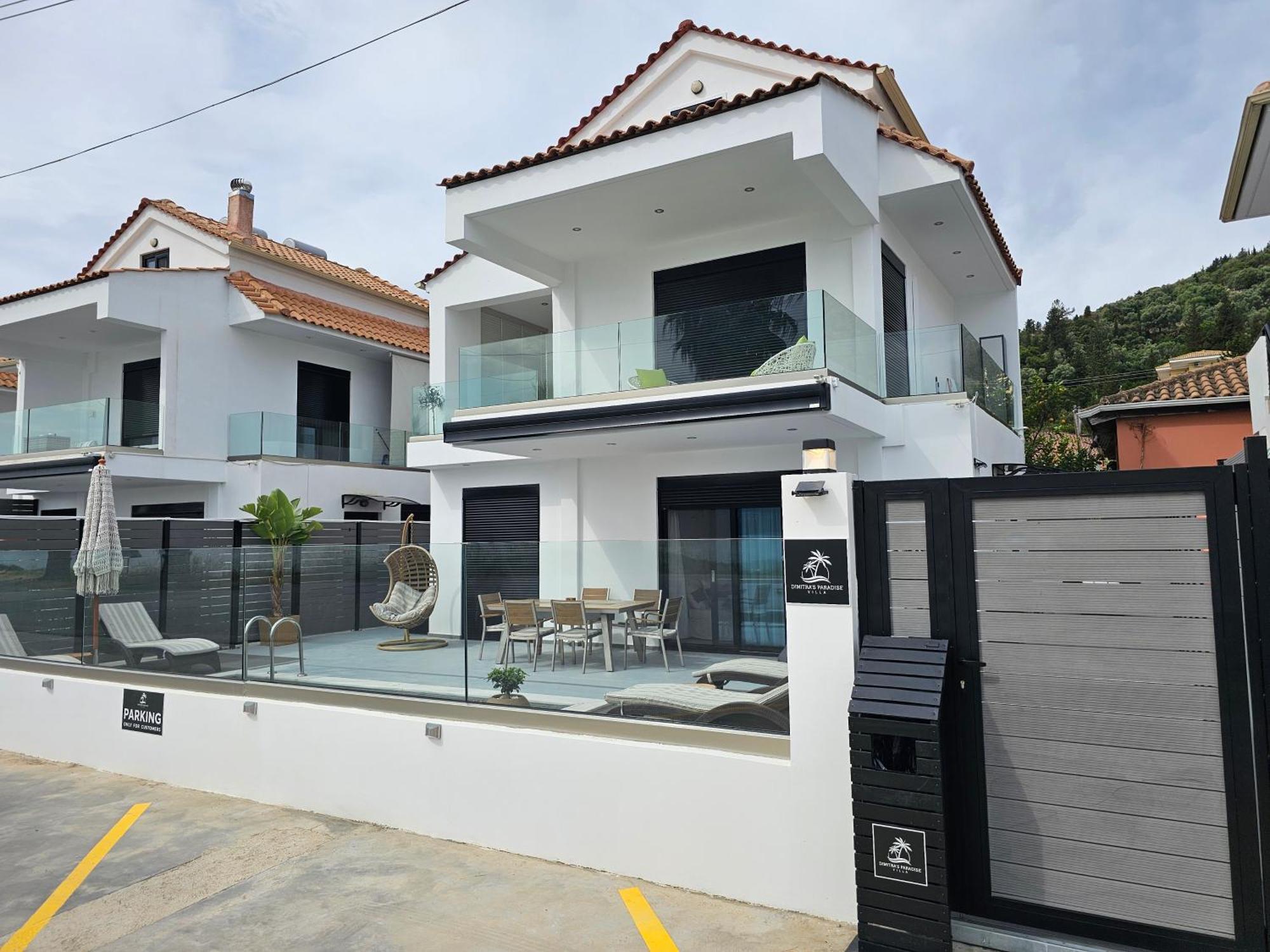 Dimitra'S Paradise Villa ลิเกีย ภายนอก รูปภาพ